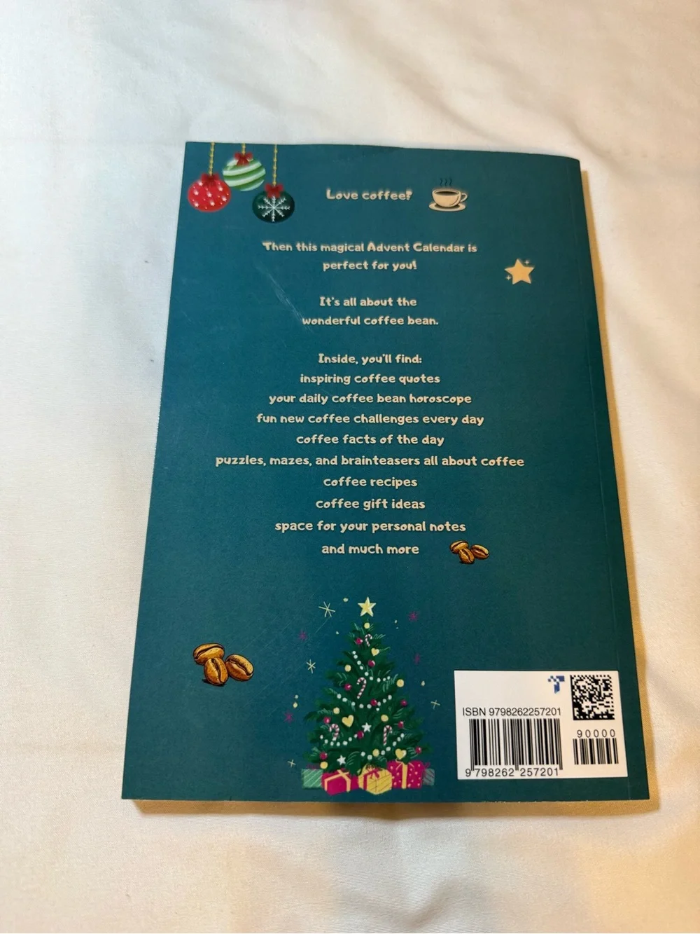 Crazy Coffee Lovers Advent Calendar - Teal & Red